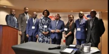 commerce et investissement au Forum Canada-Afrique : le DG de la DGI, Barnabé Muakadi Muamba, présente l&rsquo;évolution des recettes fiscales de la RDC entre 2020 et 2024