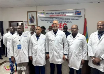 Laboratoire du CEEC au Mining DRC Week 2025: « Outre les prouesses technologiques engrangées, l’enjeudemeure politique », dixit le DG Freddy Muamba