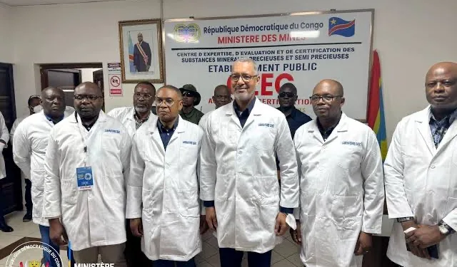 Laboratoire du CEEC au Mining DRC Week 2025: « Outre les prouesses technologiques engrangées, l’enjeudemeure politique », dixit le DG Freddy Muamba
